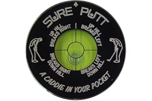 Sure Putt - Golf Putting Aid & Green Reader - Black