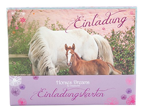 Depesche 5454 Horses Dreams Einladungskartenset