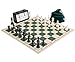 Price comparison product image Complete Tournament Folding Chess Set Green