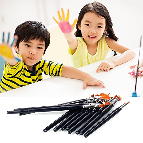 innislink Pinselset Künstler Malen Pinsel Nylon Pinsel Wasserfarbe Pinsel Pinselset Ölmalpinsel für Malen Pinsel 12stk - 6