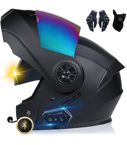 Modularer Bluetooth Motorradhelm - Klapphelm Mit ECE Zulassung