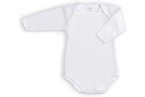 Ellepi 6 Pezzi Body Neonato Neonata Manica Lunga AF890 in Cotone Interlock.