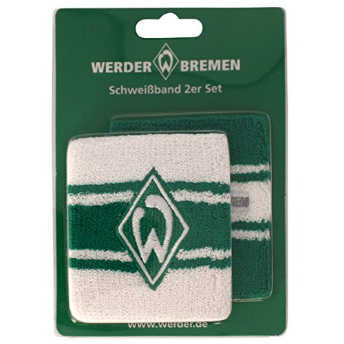 Preisvergleich Produktbild Werder Bremen Schweissband-Set 'Streifen' WB Fanartikel