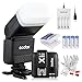 Produktbild Godox TT350S 2.4G TTL HSS 1/8000s Blitzgeräte Kamera Blitzlicht mit Godox X1T-S Auslöser, 4pcs AA Wiederaufladbare Batterien, USB Akkuladegerät und Pergear® Reinigung Set für Sony Kamera (mit Multi-interface Hotshoe) A7RII A7R A58 A99 ILCE60000L A77II RX10
