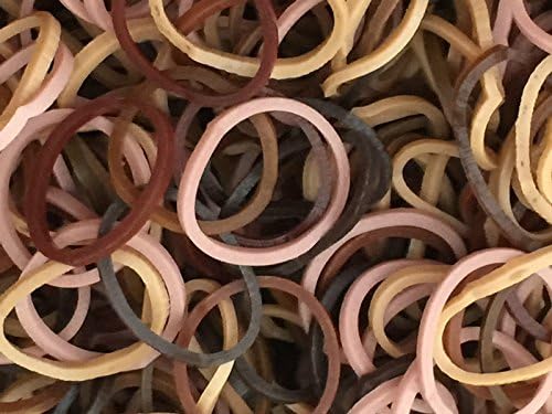 600 Loom Bands Pack Brown Mix Light,Dark Brown,Mettalic &amp; More