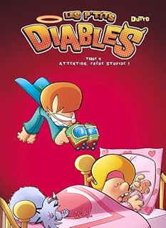 jaquette livre Les p'tits diables, Tome 4 : Attention, frère stupide !