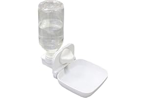 Joyivike Abreuvoirs pour Petits Animaux - Fontaine d'eau Suspendue pour Petit Compagnie, Bol Bouteille d'eau Automatique pour Petit Animal, Lapin Abreuvoir, pour Lapin Chaton Hérisson Hamster