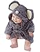 Tkria Baby Mädchen Jungen Bademäntel Kleinkind Säugling Schlafanzüge Morgenmantel Kapuze Badetuch Flanell Fleece Für Kinder 1 2 3 4 5 Jahr