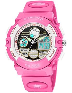 Children's uhren multi-funktion wasserdicht elektronik luminous-C