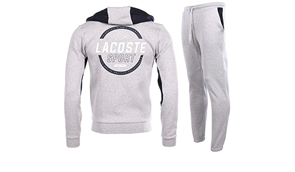 ensemble lacoste gris homme