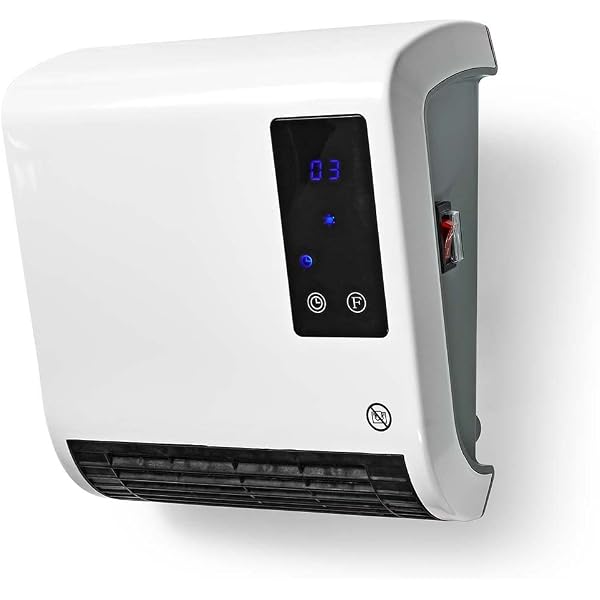 Ex-Pro Bathroom Fan Heater, 2kW, Wall Mounted, with LED Display, 2 Heat  Power Settings, 7 Day Timer and Remote Control, White : Amazon.co.uk: DIY u0026  Tools