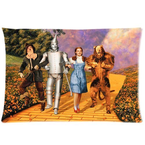 Wizard Of Oz Pattern Custom Pillow Case Cushion Cover 20 x 30 Inch (Twin sides)