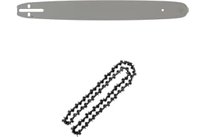 GT GARDEN Barra Guida da 18 Pollici (45 cm) con Catena a 72 Maglie per Motosega