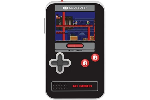 Go Gamer Rouge 300 Jeux Console de Poche My Arcade