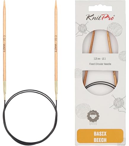 KnitPro Nova Vaste Rondbreinaald 100 Cm X 5,50 Mm - Glad En Licht Voor Heerlijk Breien