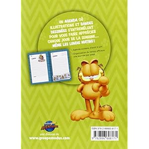 Agenda Garfield 2014-2015 : Calendrier scolaire