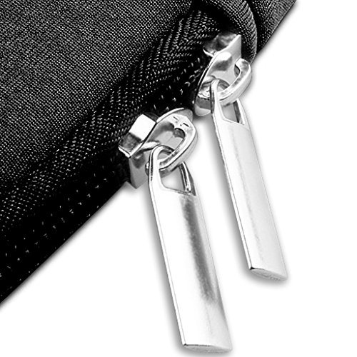 Laptop Hülle Tragetasche Schutzhülle Laptophülle Laptop Tasche für Macbook Mac Air/Pro/Retina – Schwarz, 13 Zoll - 5