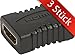 Produktbild 3 STÜCK SET | HDMI auf HDMI | Kupplung | HDMI Buchse zu HDMI Buchse | HDMI Verbindungsstück | HDMI Kupplung [ vergoldete Kontakte ] - MOVOJA 3Stück