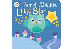 Twinkle Twinkle Little Star (Nursery Rhyme Finger Puppet Board Book with Owl puppet for ages 0 and up)