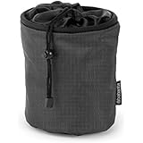 Brabantia 105760 - Bolsa para pinzas con mosquetón para colgar, color negro