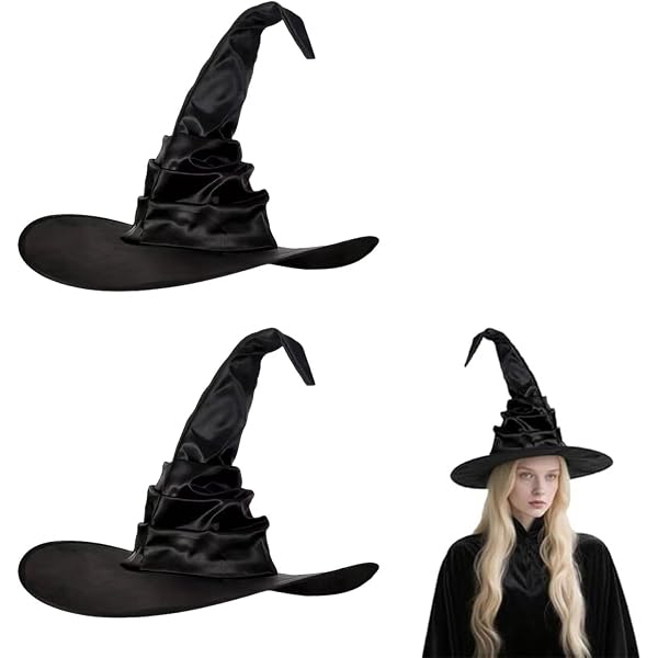 1x chapeau de sorcière sorcière Ursula - enfant