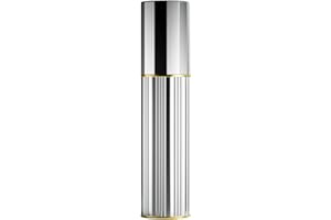 Aurdox Perfume Travel Atomiser, Portable and Refillable mini Perfume Spray Bottles Empty Sprays with Bottom Pump, Dispensers, Atomizers for Women and Men, 5ml/ Silvery Gray