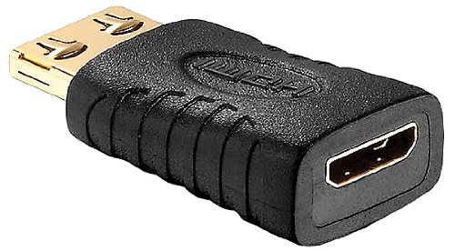 PureLink PI050 - Adaptador HDMI a miniHDMI, color negro