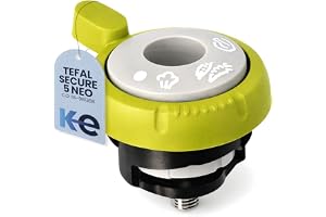 Anakel Home reservtryckregulatorventil SS-981368 Kompatibel med Tefal Secure 5 Neo Express tryckkokare, med skål och skorsten