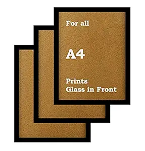 ModernArt Modern Art a4 Size Photo Frames (Black, 12