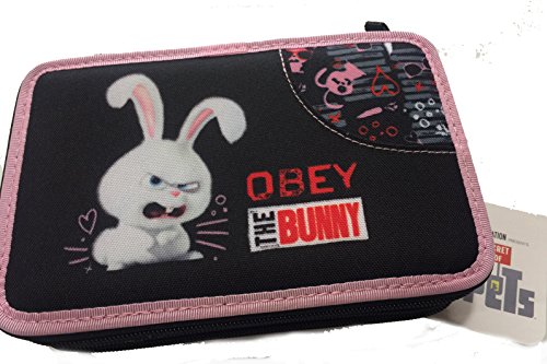 Preisvergleich Produktbild Federmäppchen 3 Reißverschluss Duke Metropolitan Pets