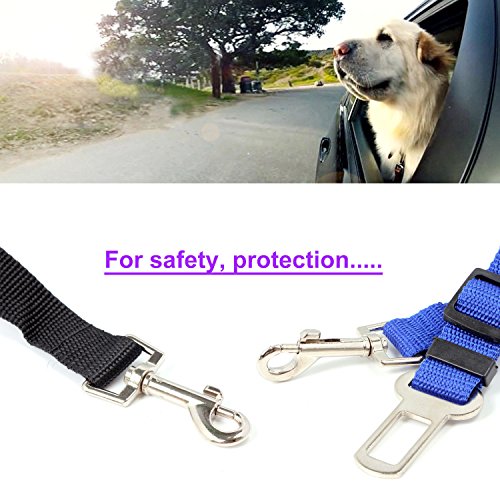 Neuftech-Adjustable-seat-Vehicle-Seat-Belt-for-Dogs-and-Cats-adjustable-safety-seat-belt-restraint-for-travel-with-your-dog-pet-Black