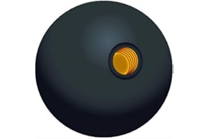 SEACHOICE Twin Lever Control Black Knob for 2840 & 2839