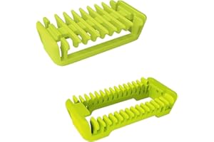 AVRUYPI 2 peignes de coupe pour rasoir, aide à la coupe des poils du corps, protecteur de la peau, pour le rasage, convient aux rasoirs Philips QP25XX/QP26XX/QP65XX/QP66XX