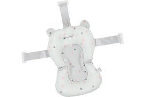 CUTIOLLY Riduttore Vasca da Bagno Neonato,Cuscino Bagnetto Neonato,Vaschetta Bagnetto Neonatos,Cuscino per Vasca da Bagno,Supporto Vaschetta Bagnettos Neonatos,Tappetino da Bagnos per Neonati (verde)