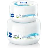 Soft Nemlendirici El Y&uuml;z ve V&uuml;cut Bakım Kremi 100ml ve 300ml, Jojoba Yağı, E Vitamini, P&uuml;r&uuml;zs&uuml;z Cilt