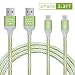 Produktbild Micro USB Kabel, TYJTECH 2-Pack 3.3FT/1M Micro USB Schnellladekabel Geflochtenes Kabel High Speed Sync für Android Smartphones, Samsung Galaxy, HTC, Huawei, Sony, Nexus, Nokia, Kindle und mehr - Grün