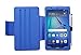 Price comparison product image i-UniK Huawei MediaPad T3 7 case, Slim Folio Kickstand Huawei MediaPad T3-7 Tablet Case [Bonus Stylus] (Blue)