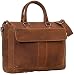 Produktbild Gusti Leder studio "Porter" große elegante Laptoptasche 15,4" Notebooktasche Arbeitstasche Lehrertasche Aktentasche Businesstasche Bürotasche Herrentasche Damentasche Notebooktasche Braun 2B17-20-5