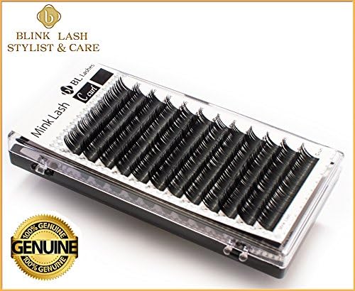BL Lashes eyelashes for eyelash extension C curl- thickness- 0,2 mm , length- 14 mm. NEW DESIGN from Blink Lash Stylist !!!