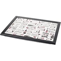 Plateau De Breakfast Avec Coussin PrimoLiving 40x30cm - Pour Lit, Canapé Ou Bureau