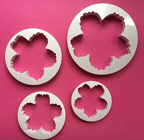 PFINGSTROSE Blume Blütenblatt Tortendekoration Cutter Ausstecher Fondant Mold