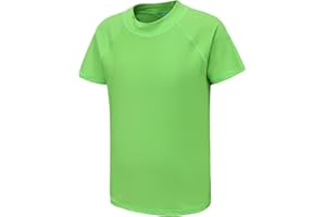 AISYEE Schwimmshirt Jungen Einteiler Kurzarm Badeshirt Kinder Jungen Badeanzug 122 164/7-16 Jahre