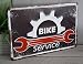 Produktbild Blechschild Nostalgie Retro Tür BIKE Motorrad Schild Biker G