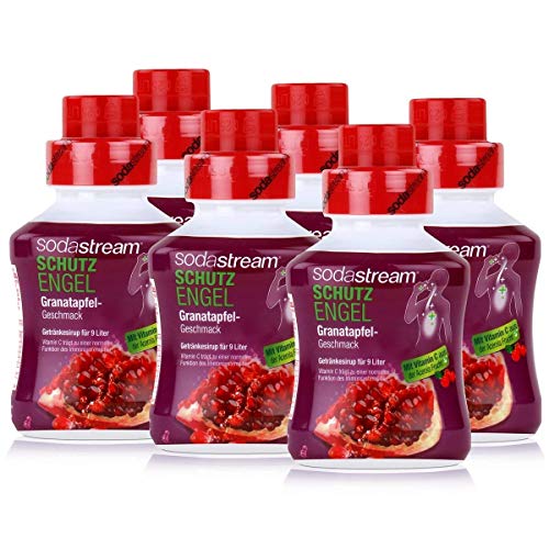 Preisvergleich Produktbild SODASTREAM SCHUTZENGEL 6x Granatapfel 375 ml