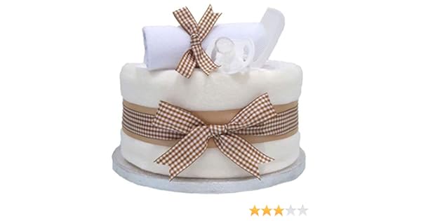 baby gift nappy cake