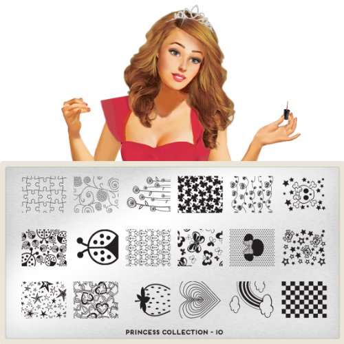 MoYou-London Nail Art Image Plate Princess Collection - 10