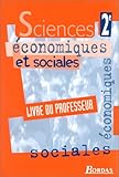 Image de Sciences économiques et sociales, 2nde. Livre du professeur