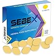 New SEBEX 10 Pills 500mg - Stronger & Harder Enhanced Strength & Firmness for Men - Designed to Boost High Stamina, Performance & Natural Male Enhancing Food & Herbal Supplement