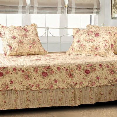 Antique Rose 5 Piece Daybed Set by Greenland Home Fashions