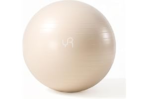 ‎RYTMAT RYTMAT Gymnastikball 55cm Sitzball Schwangerschaft Groß Yoga Ball Büro Ergonomisch Anti-Burst Ball für Fitness Yoga Gymnastik Core Training mit Luft Pumpe